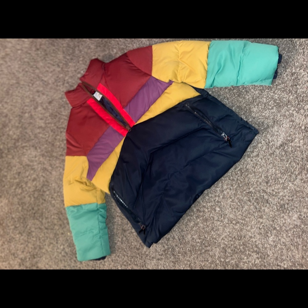 Big boys colorblock coat